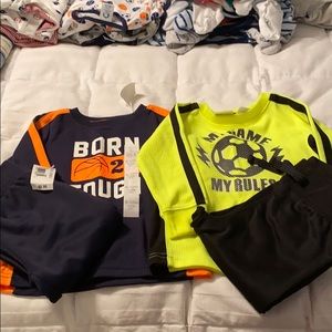 Infant tops & pants bundle